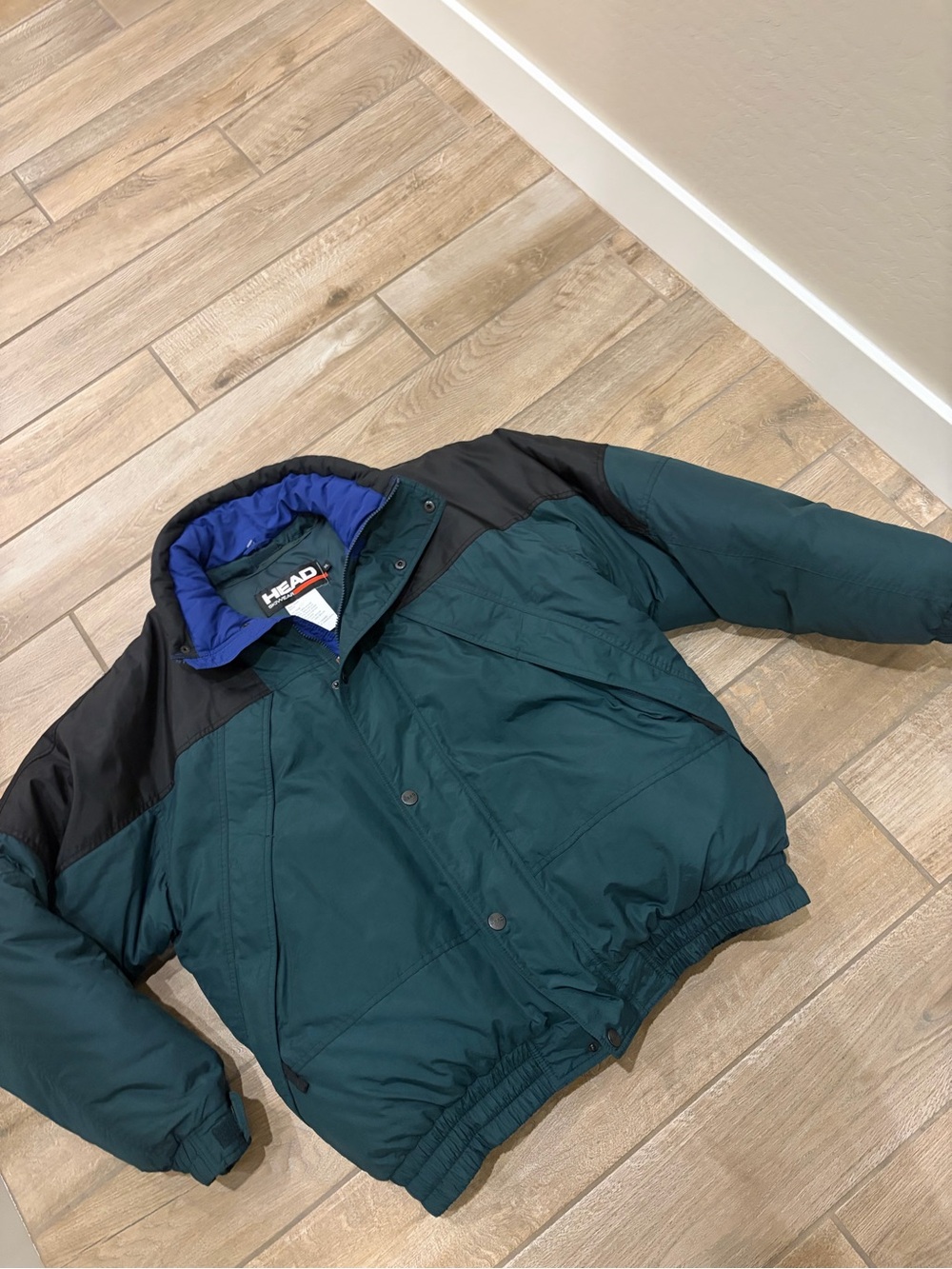 Head men’s ski winter puffer down jacket XL